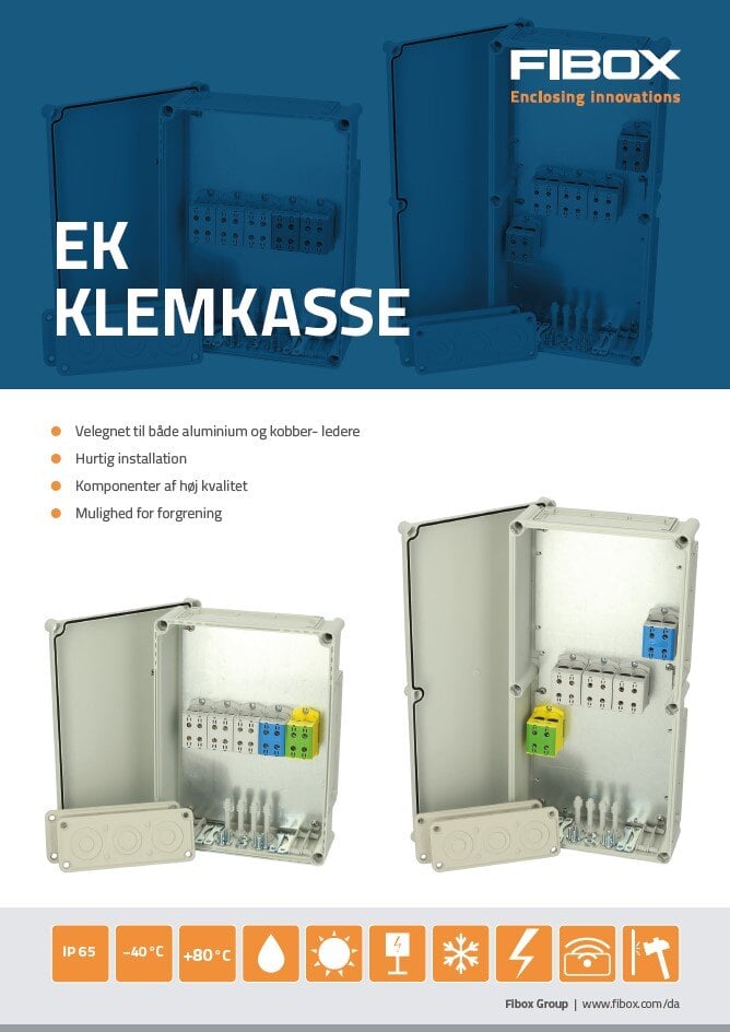 Fibox EK klemkasser